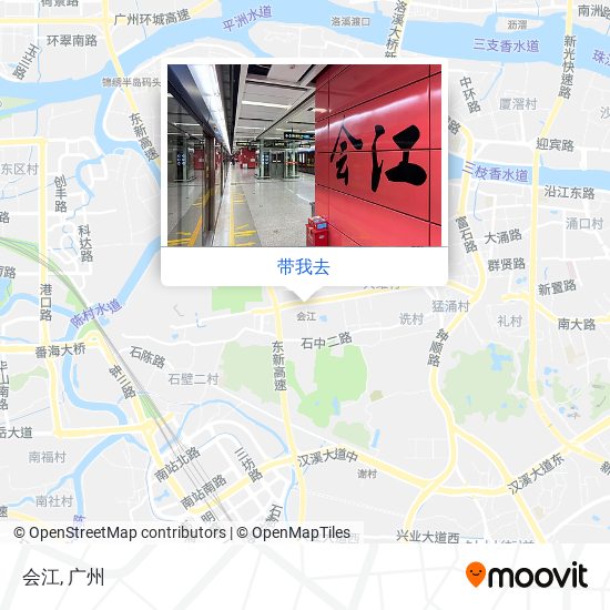 会江地图