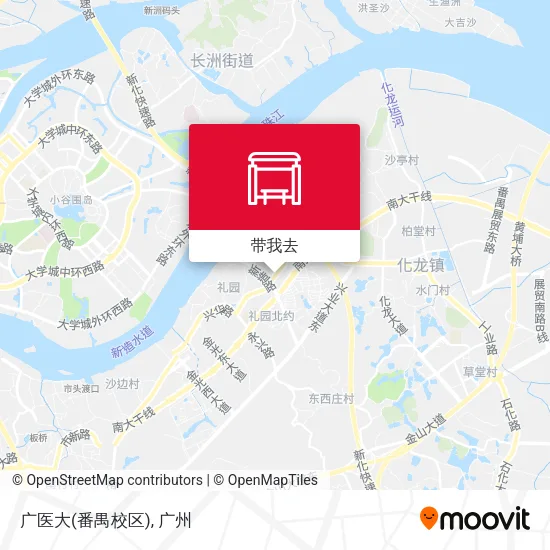 广医大(番禺校区)地图