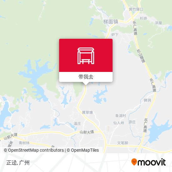 正迳地图