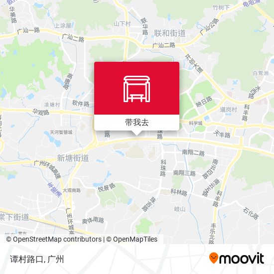 谭村路口地图