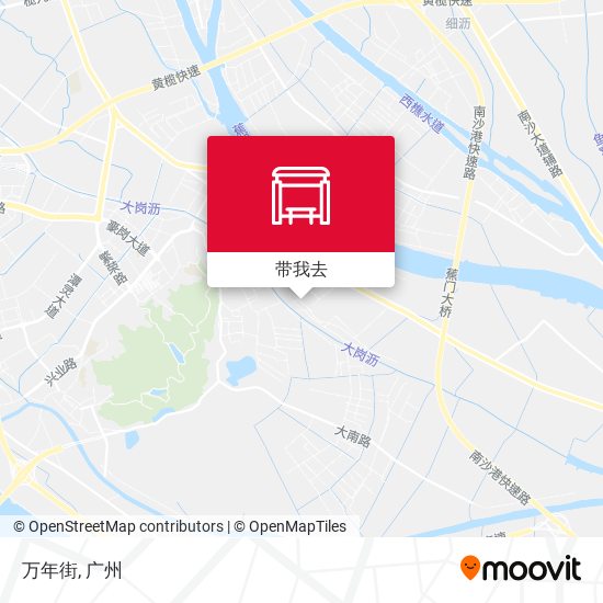 万年街地图
