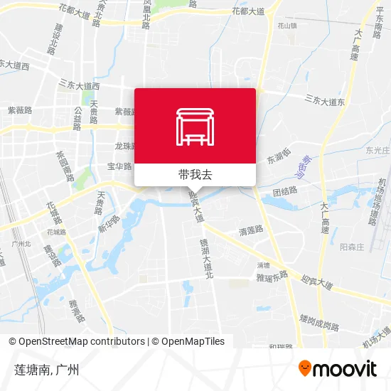 莲塘南地图