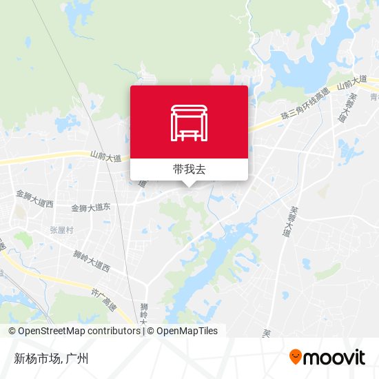 新杨市场地图