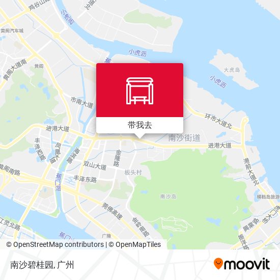 南沙碧桂园地图