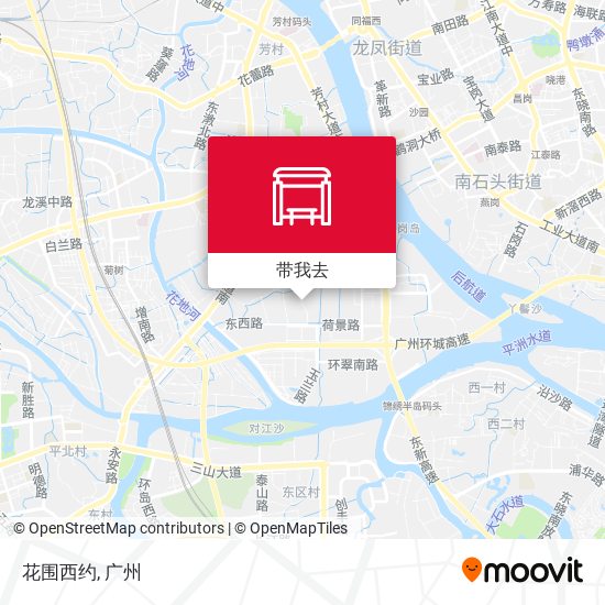 花围西约地图