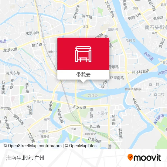 海南生北坊地图