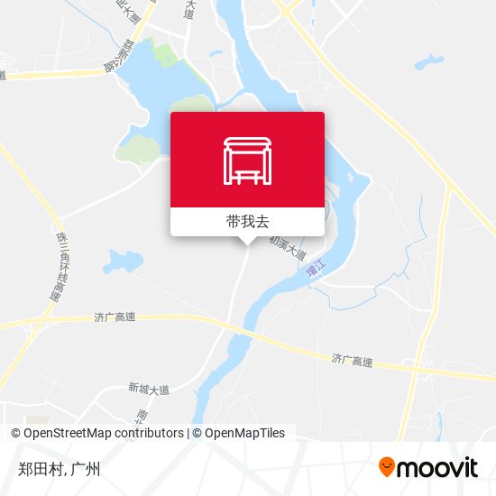 郑田村地图