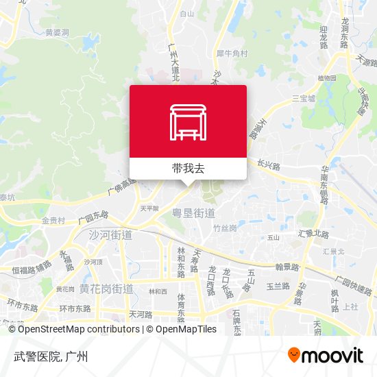 武警医院地图