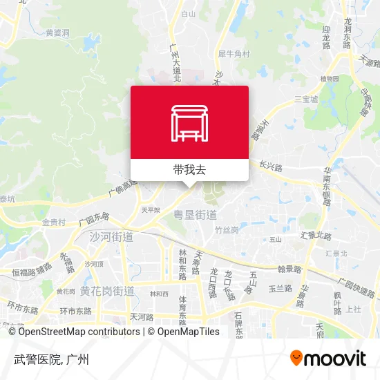 武警医院地图