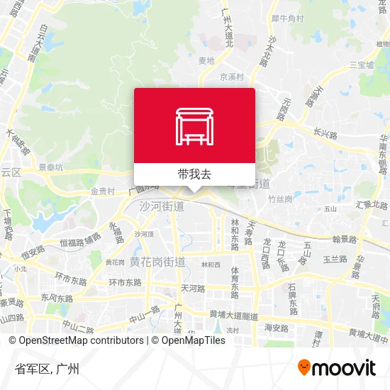 省军区地图