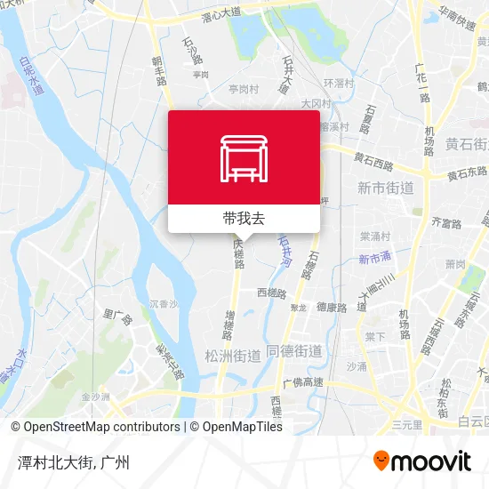 潭村北大街地图