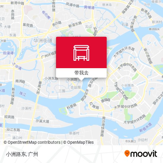 小洲路东地图