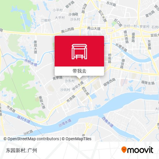 东园新村地图