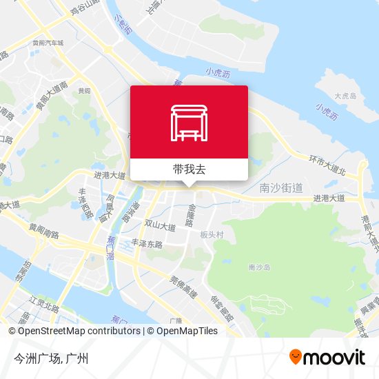 今洲广场地图