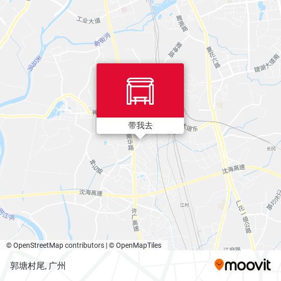 郭塘村尾地图