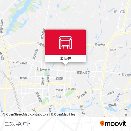三东小学地图