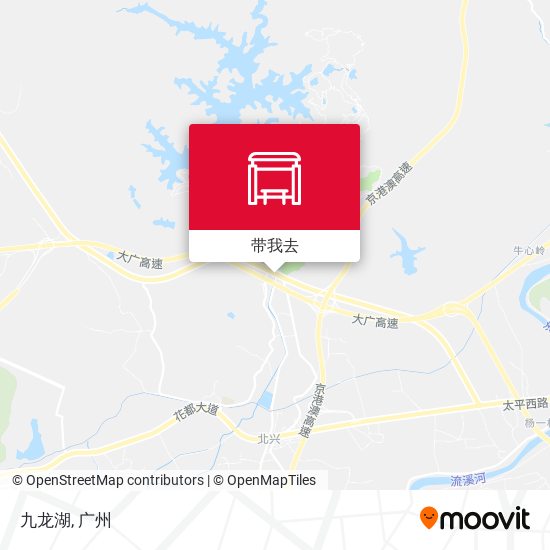 九龙湖地图