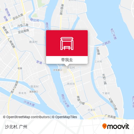 沙北村地图
