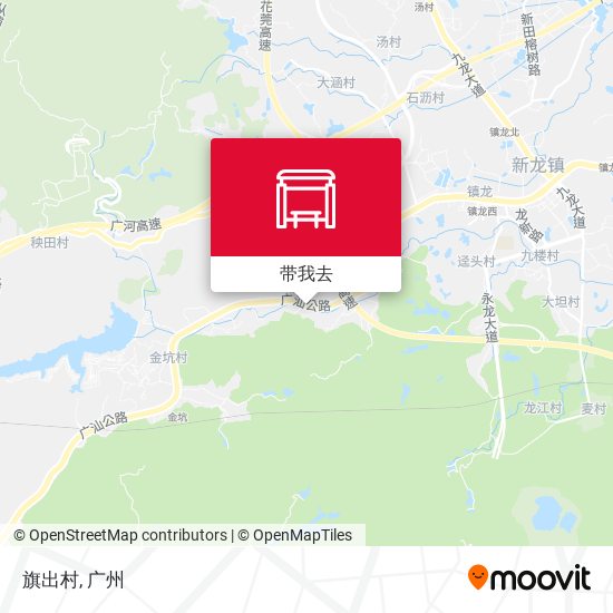 旗出村地图