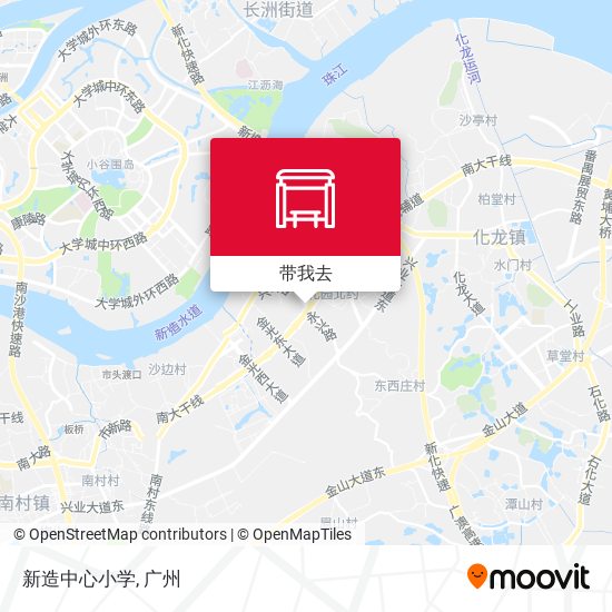 新造中心小学地图