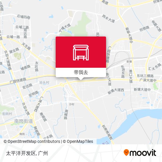 太平洋开发区地图