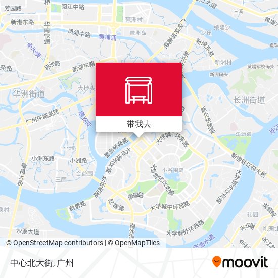 中心北大街地图