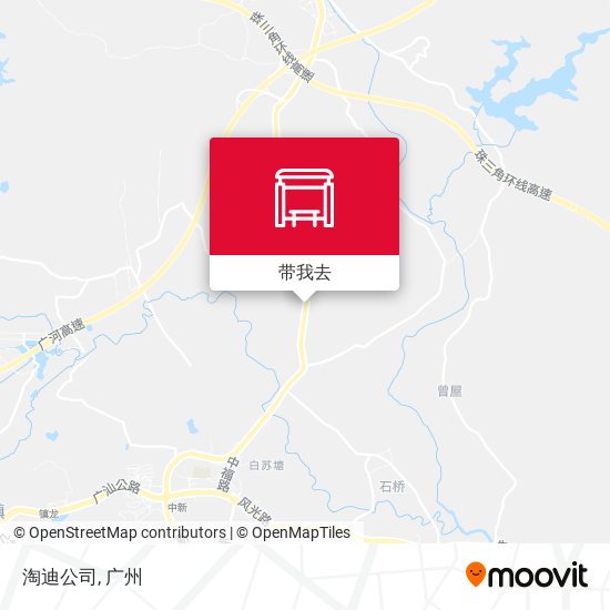 淘迪公司地图