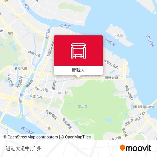 进港大道中地图