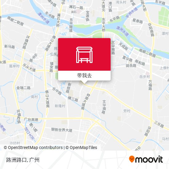 路洲路口地图