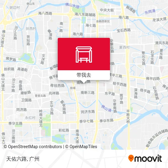 天佑六路地图