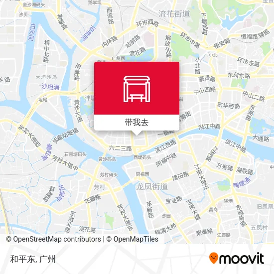 和平东地图