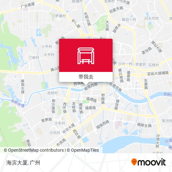 海滨大厦地图