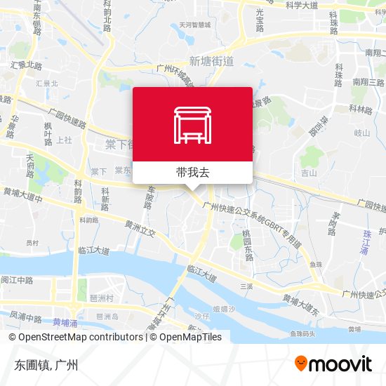 东圃镇地图