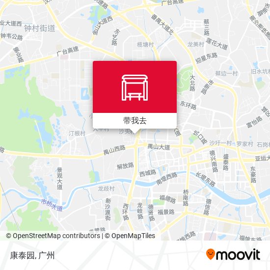 康泰园地图