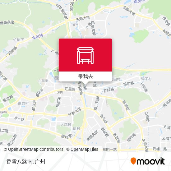 香雪八路南地图