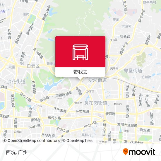 西坑地图