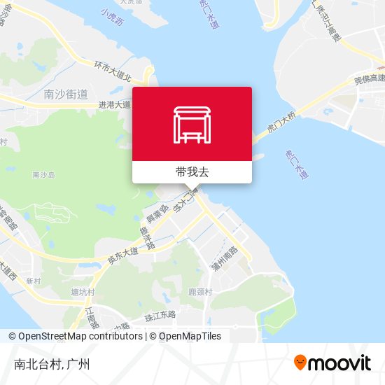 南北台村地图