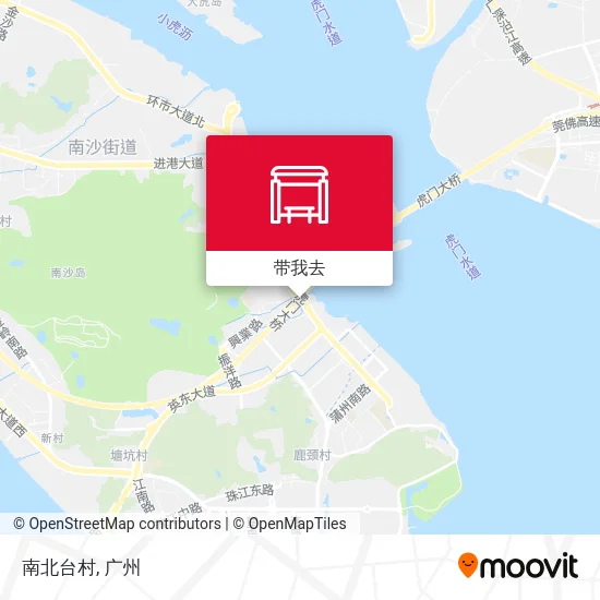 南北台村地图