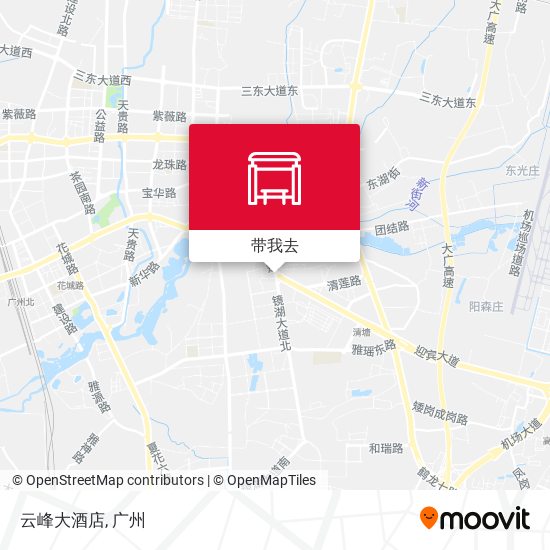 云峰大酒店地图