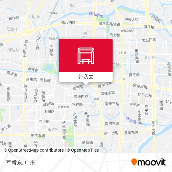 军桥东地图