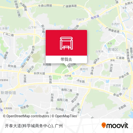 开泰大道(科学城商务中心)地图