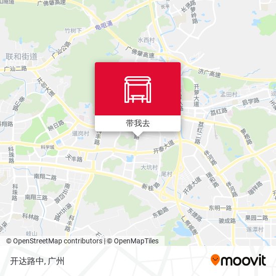 开达路中地图