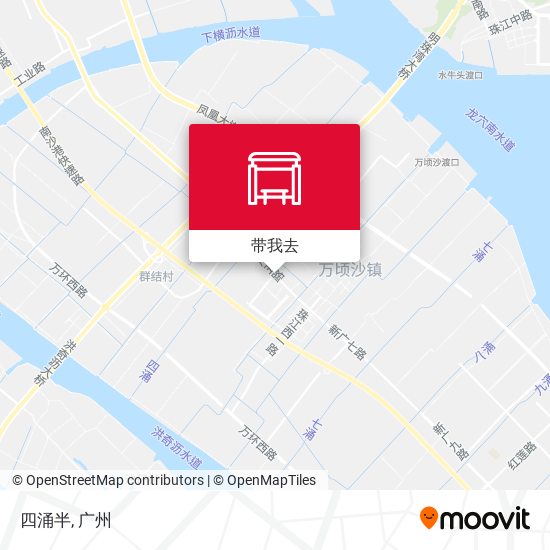 四涌半地图