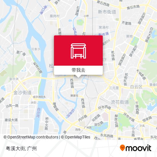 粤溪大街地图