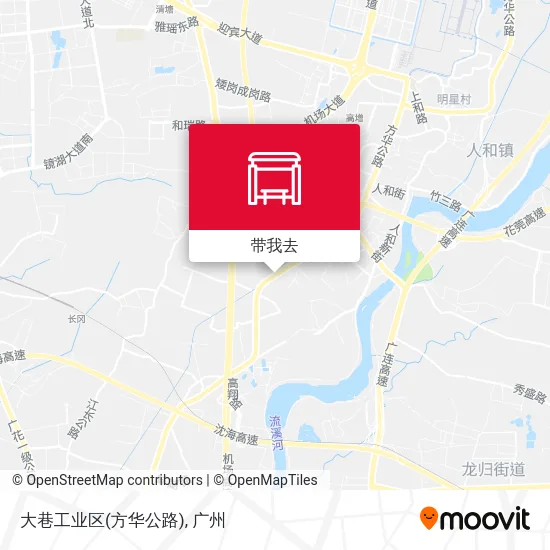 大巷工业区(方华公路)地图