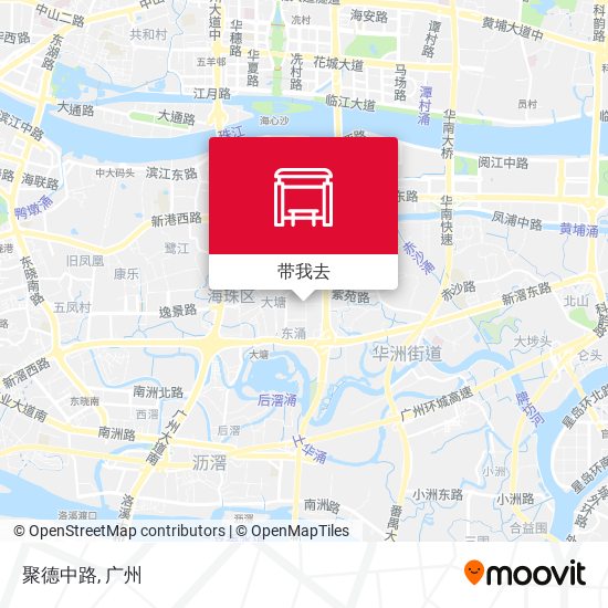 聚德中路地图