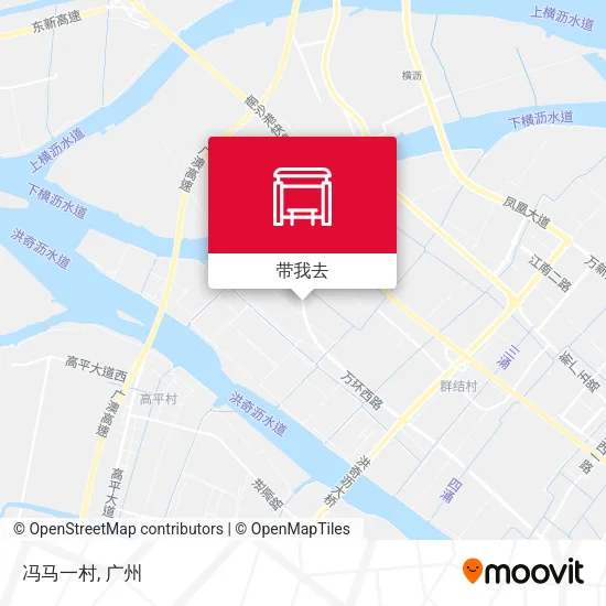 冯马一村地图