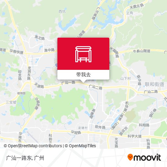 广汕一路东地图