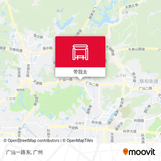 广汕一路东地图