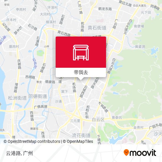 云港路地图